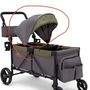 Jeep stroller canopy Olive NEW